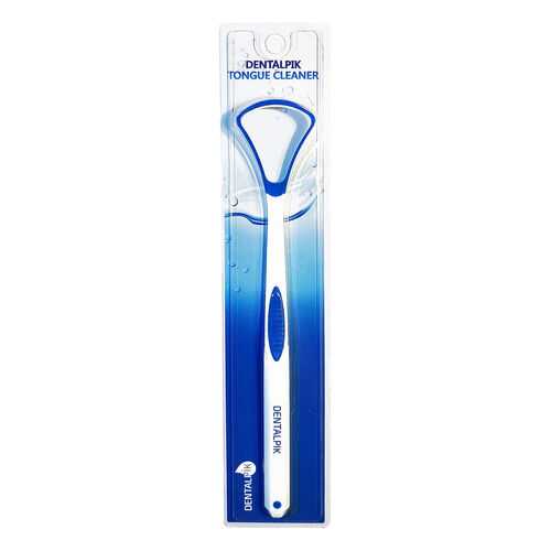 Скребок для языка Dentalpik Tongue Cleaner, синий в Мери Кей