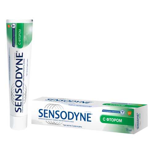 Зубная паста Sensodyne С фтором, для чувствительных зубов, 75 мл в Мери Кей