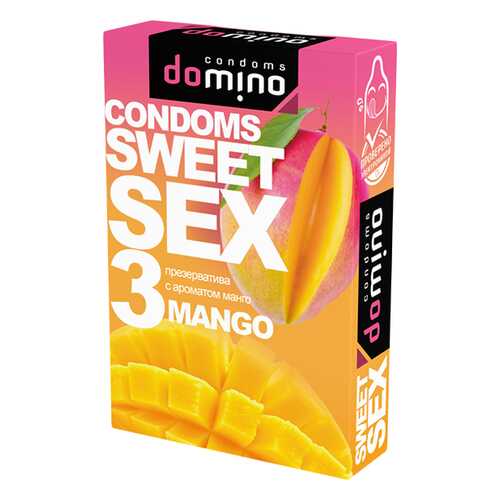 Презервативы Luxe DOMINO SWEETSEX, манго №3 в Мери Кей