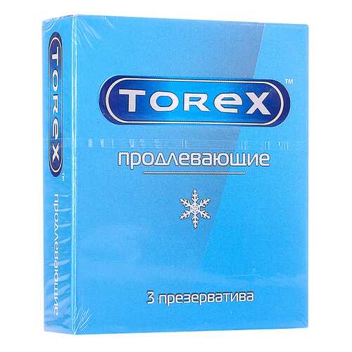 Пролонгирующие презервативы Torex 3 шт. в Мери Кей