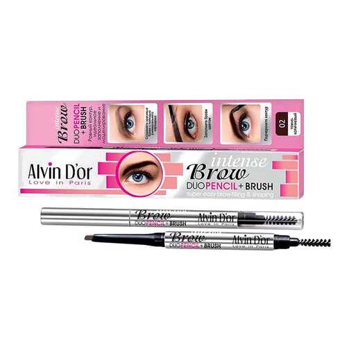 Карандаш для бровей Alvin Dor Intense Brow, Dark Brown в Мери Кей