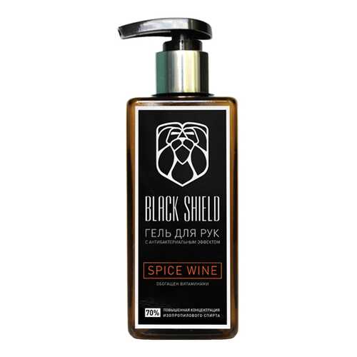 Антисептик-гель для рук спиртовой Black Shield, аромат Spice wine 250 мл в Мери Кей