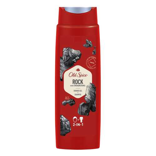 Гель для душа + шампунь 2в1 OLD SPICE Rock with Charcoal 250мл в Мери Кей