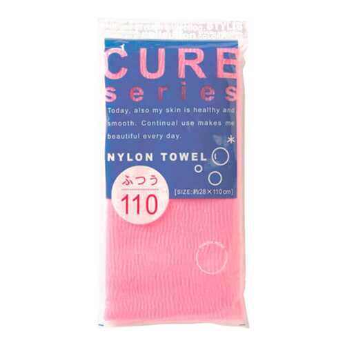 Мочалка для тела ОН:Е Cure Nylon Towel Regular Pink в Мери Кей