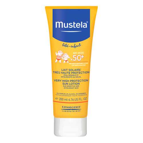 Солнцезащитное средство для детей MUSTELA Sun SPF 50+ 200 мл в Мери Кей