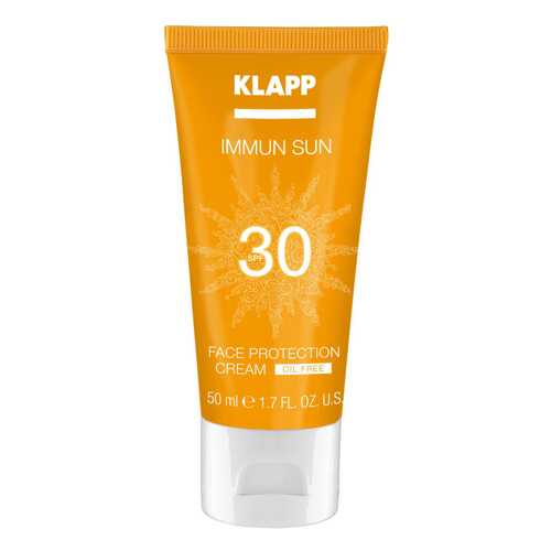 Солнцезащитное средство Klapp Immum Sun Face Protection Cream SPF30 в Мери Кей