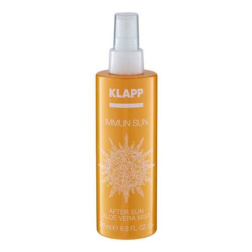 Спрей после загара Klapp Immun Sun Aloe Vera Mist 200 мл в Мери Кей