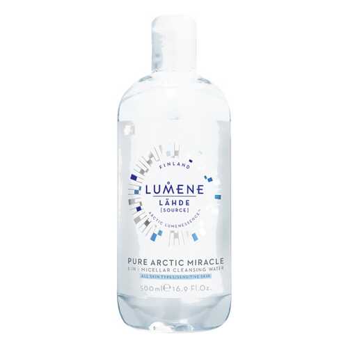 Мицеллярная вода Lumene Lahde Pure Arctic Miracle 3 in 1 Micellar Water 500 мл в Мери Кей