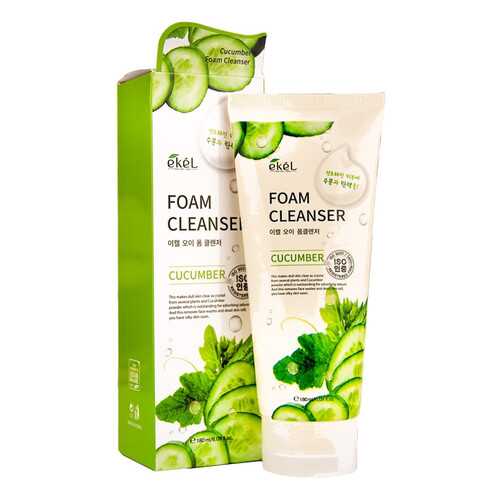 Пена для умывания с экстрактом огурца Ekel Foam Cleanser Cucumber 180 мл в Мери Кей