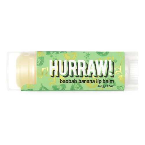 Бальзам для губ Баобаб Банан, Hurraw! Baobab Banana Lip Balm 4,8 г в Мери Кей