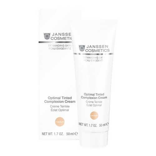 Крем для лица Janssen Optimal Tinted Complexion SPF 10 Medium 50 мл в Мери Кей