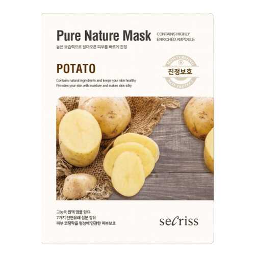 Маска для лица Anskin Secriss Pure Nature Mask Pack Potato 25 мл в Мери Кей