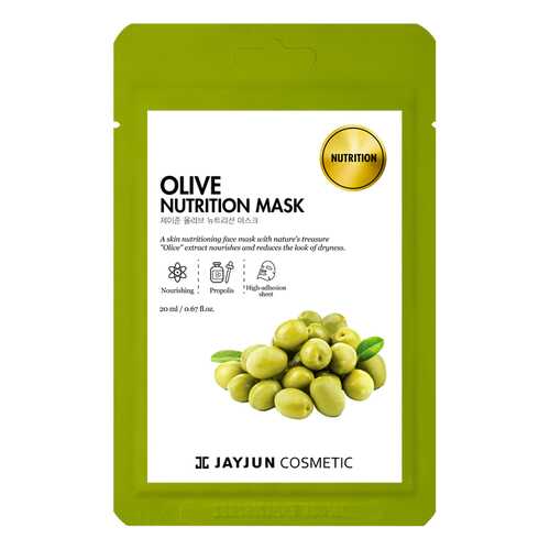 Маска для лица JayJun Olive Nutrition Mask 20 мл в Мери Кей