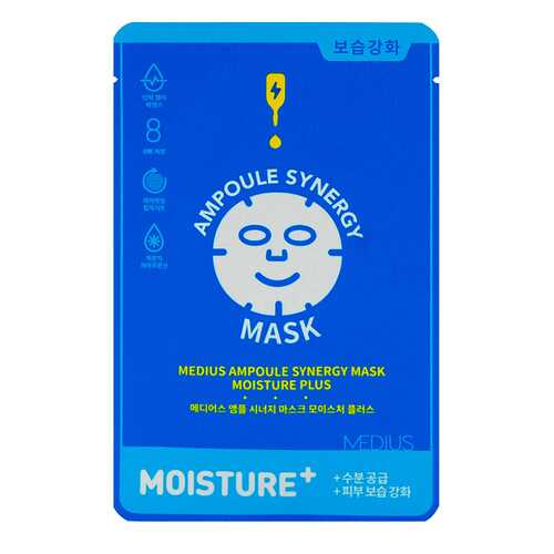 Маска Medius Ampoule Synergy Mask Moisture Plus 25mL 1 шт в Мери Кей