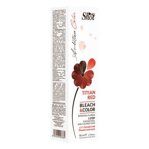 Краска для волос Shot Bleach&Color Titian Red 80 мл в Мери Кей