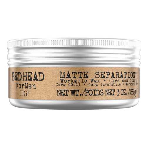 Средство для укладки волос Tigi Bed Head for Men Matte Separation Workable Wax 85 г в Мери Кей