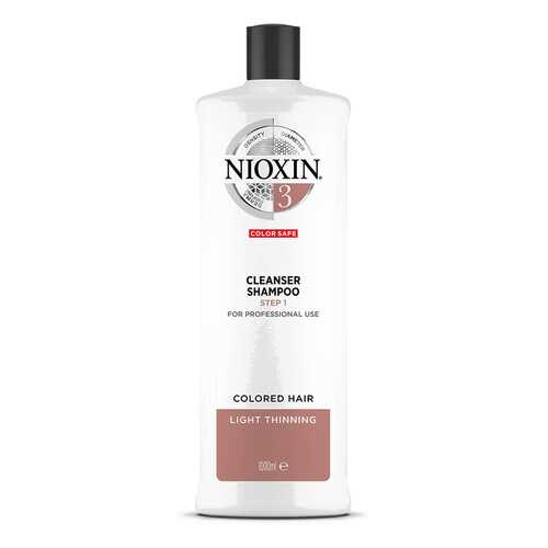 Шампунь Nioxin Cleanser System 3 1000 мл в Мери Кей