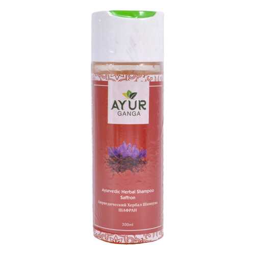 Шампунь ШАФРАН (Ayurvedic Herbal Shampoo SAFFRON) AYUR GANGA, 200мл в Мери Кей