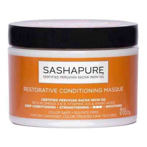 Восстанавливающая маска с маслом САЧА ИНЧИ для волос Sashapure Conditioning Masque 227мл в Мери Кей